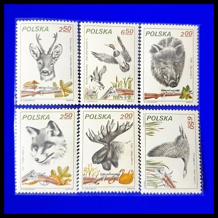 

BEST DEAL PRANGKO/PERANGKO TEMA BINATANG/WILD LIFE DARI POLSKA/POLANDIA !