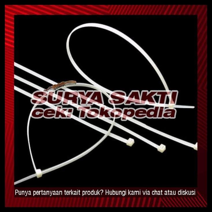

HOT DEAL KABEL TIES 4.8 X 400 PUTIH TSS
