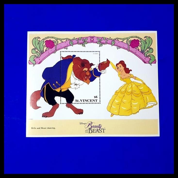 

DISKON PRANGKO WALT DISNEY'S. BEAUTY AND THE BEAST ~ BELLE AND BEAST DANCING !!!!!!