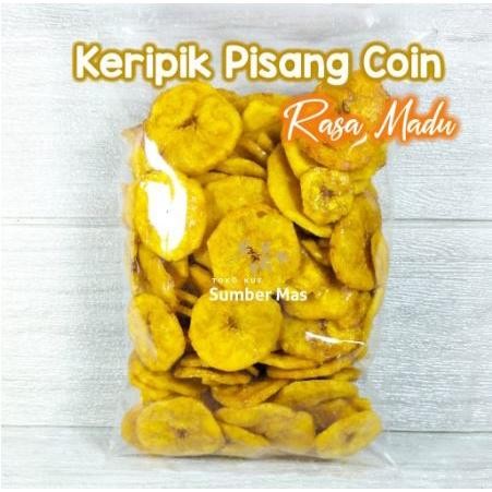 

Keripik Pisang Manis Bulat 1Kg Renyah Higienis