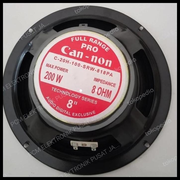 BEST DEAL SPEAKER SPEKER SPIKER CANON CANNON CAN NON PRO 8INCH 8 INCH FULL RANGE 