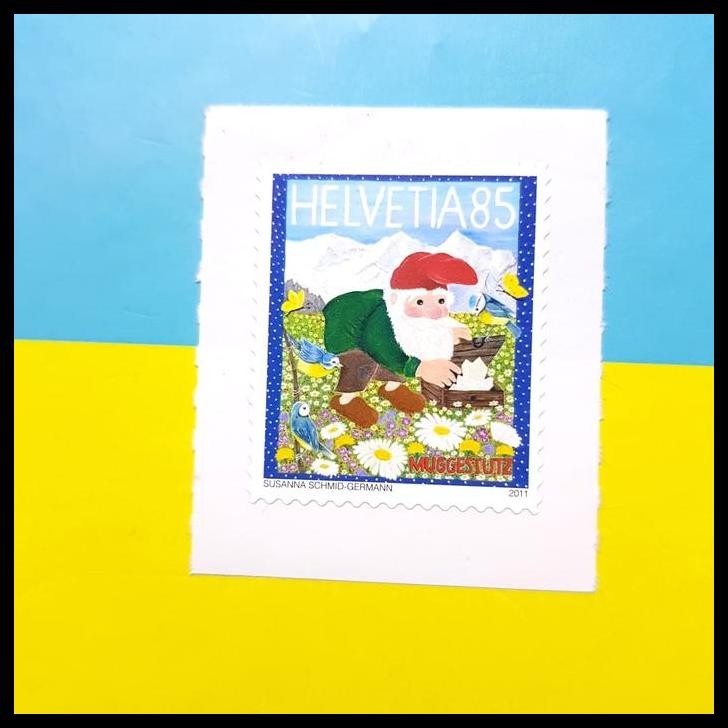 

TERBARU PERANGKO/PRANGKO SWISS/HELVETIA. KARTUN ANAK ~ SUSANNA SCHMID GERMANN !!!!