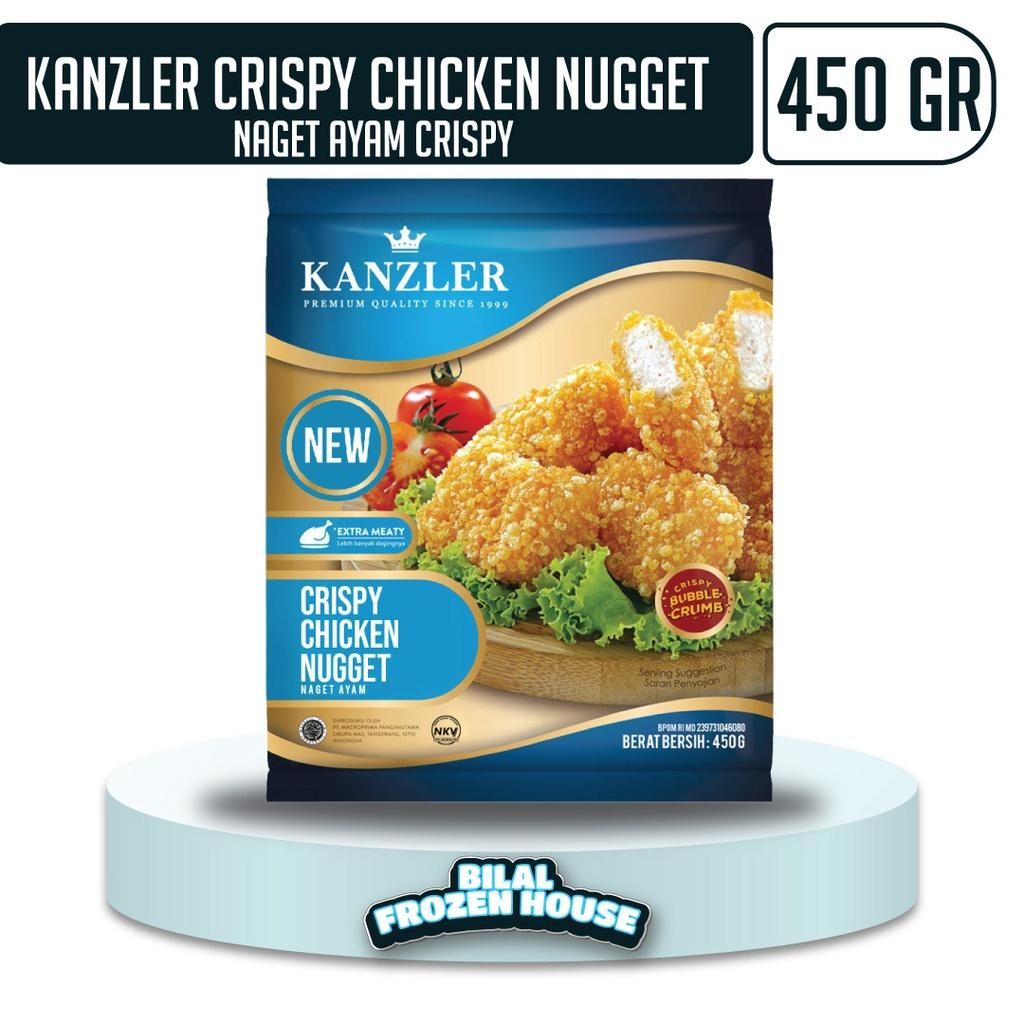 

Cri Kanzler Crispy Chicken Nugget 450Gr Extra Renyah