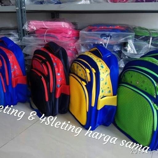 

Miliki Tas Ransel Anak Sekolah Lego Diy Puzzle Pixel - Import (35X 20X 40)