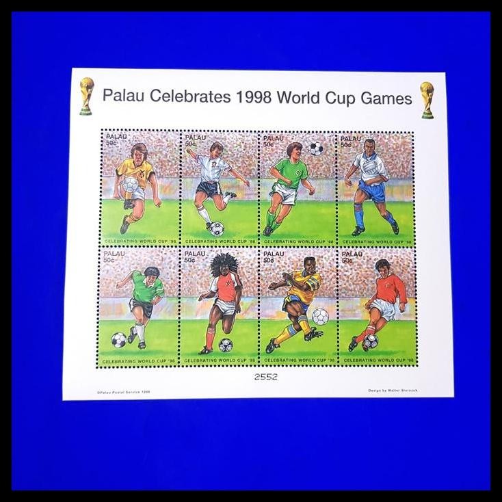 

GRATIS ONGKIR PERANGKO/PRANGKO PIALA DUNIA/1998 WORLD CUP GAMES