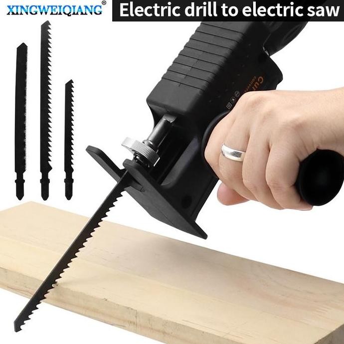 Adaptor Mesin Bor Jadi Gergaji Mesin Bor Gergaji Jig Saw