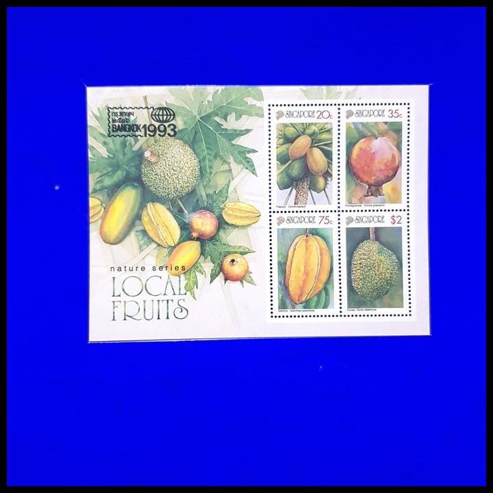 

TERMURAH PRANGKO SINGAPORE. NATURE SERIES. LOCAL FRUITS. PEPAYA, BELIMBING !!