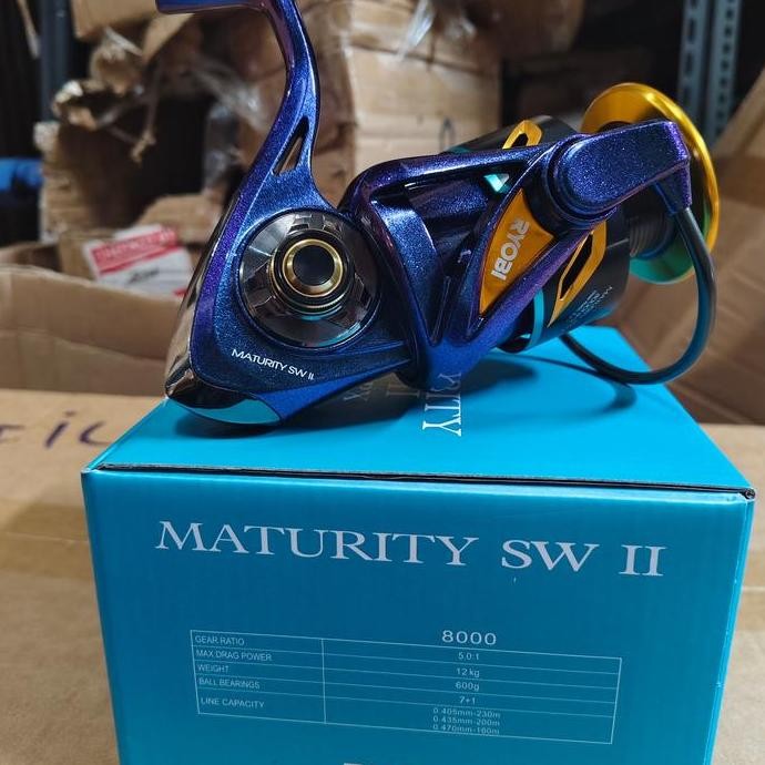 Reel Ryobi Maturity Ii 8000 Type Sw Bunglon Power Handel Reel Laut