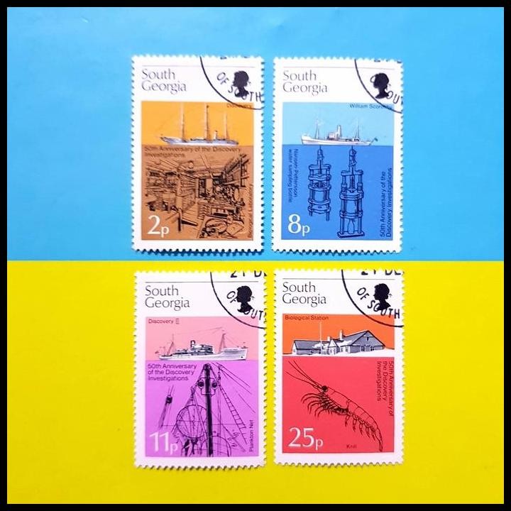 

GRATIS ONGKIR PRANGKO SOUTH GEORGIA. BIOLOGICAL INVESTIGATIONS OF THE DISCOVERY. $6