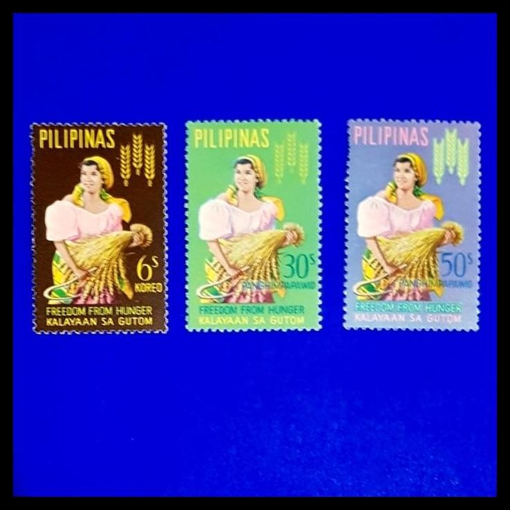 

GRATIS ONGKIR PRANGKO PANEN PADI FREEDOM FROM HUNGER (3V) MNH DARI PHILIPINA !!!!!