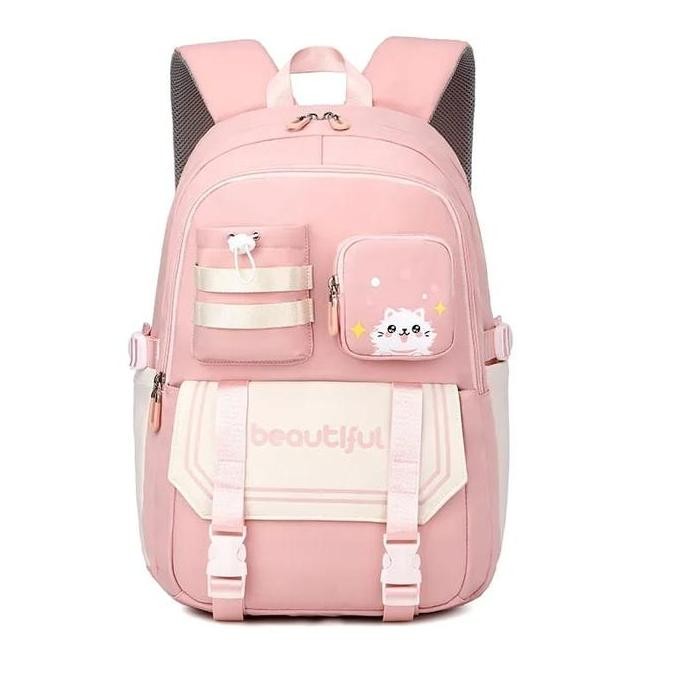 

Terjangkau Tas Ransel Sekolah Anak Perempuan Sd Dua Saku Beautiful Fashion Lucu
