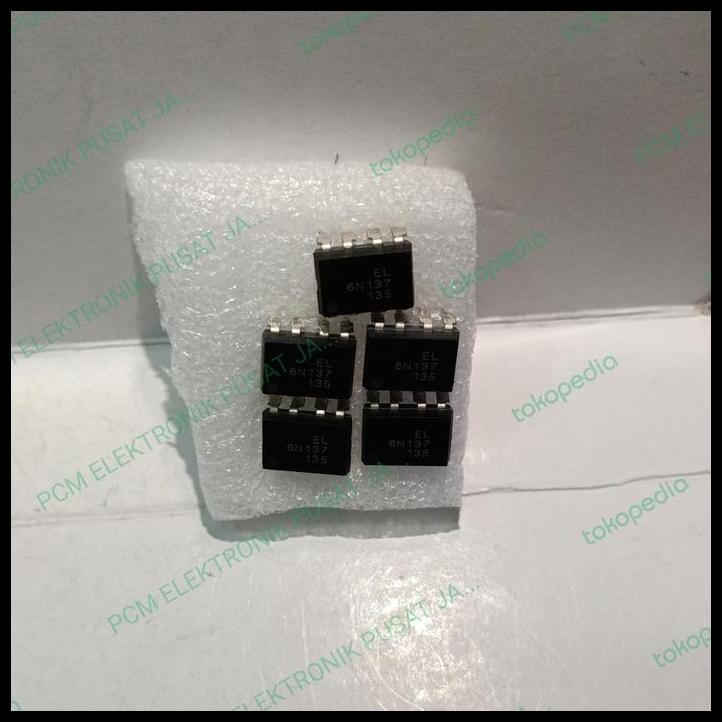 TERBARU 2385 IC OPTOCOUPLER OPTO COUPLER 6N137 6N 137 6 N137 DIP 