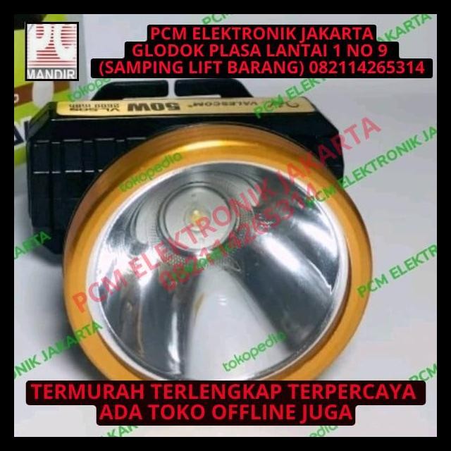 BEST DEAL SENTER KEPALA 50WATT 50 WATT 50W VL SOS VALESCOM YL CAHAYA KUNING WARM 
