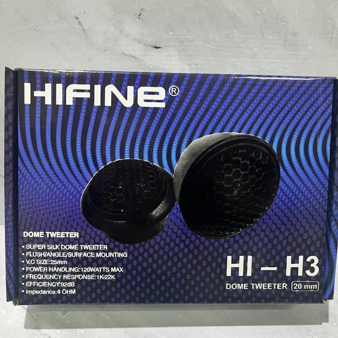 Tweeter Hifine Hi H3 Tweeter Mobil Original