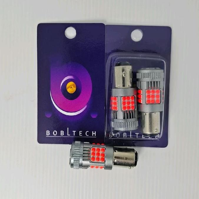 Bobltech Lampu Rem Mobil Led Bayonet 1157 Bay15D R1Gt Mobil Motor Car (2 Buah) 12V - 24V