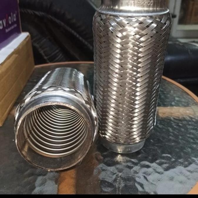 PIPA FLEXIBLE KNALPOT FLEXIBEL KENALPOT FLEKSIBEL PS 125 CANTER ASLI