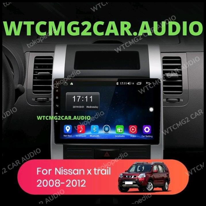 frame head unit android nissan xtrail t31