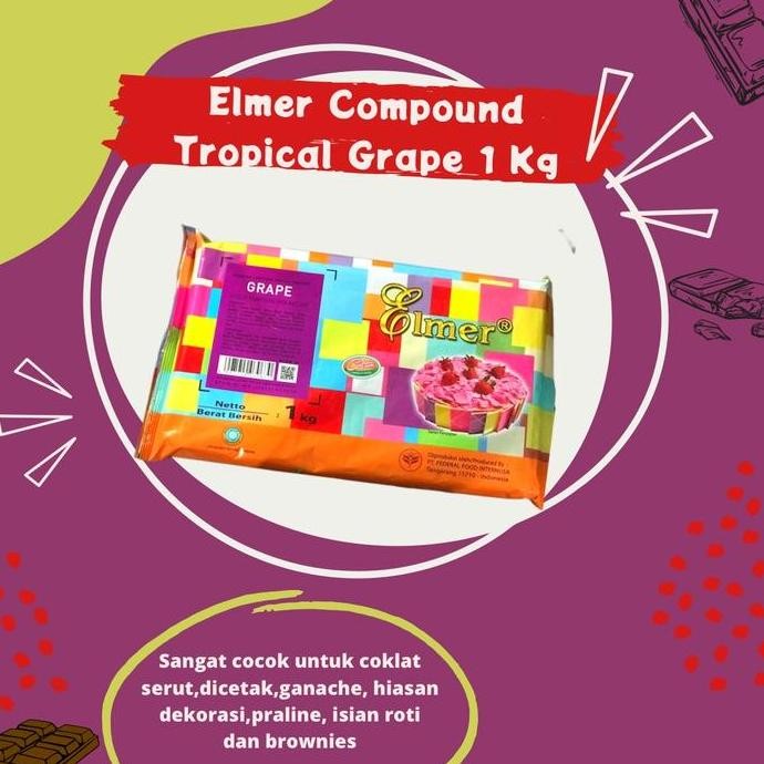 

] ELMER COMPOUND TROPICAL GRAPE 1 KG