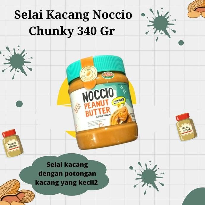 

@#@#@#] selai kacang noccio chunky 340 gr