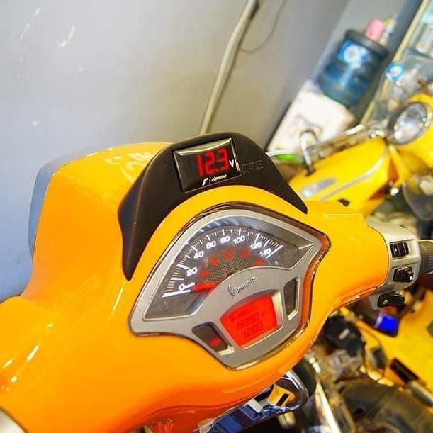voltmeter custom vespa sprint
