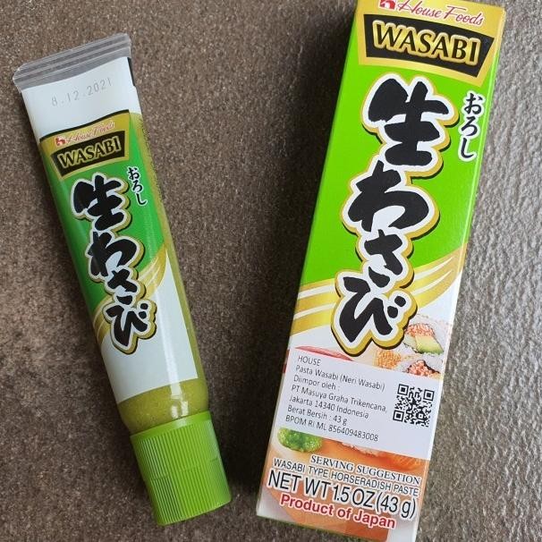 

Pasta Wasabi Neri Wasabi House Foods Tube 43G
