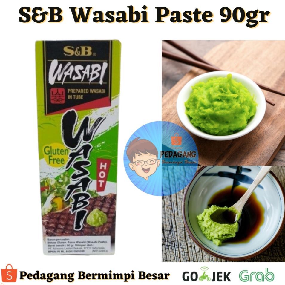 

Sb Wasabi Paste 90Gr Sb Wasabi Paste Sb Pasta Wasabi Tube Wasabi