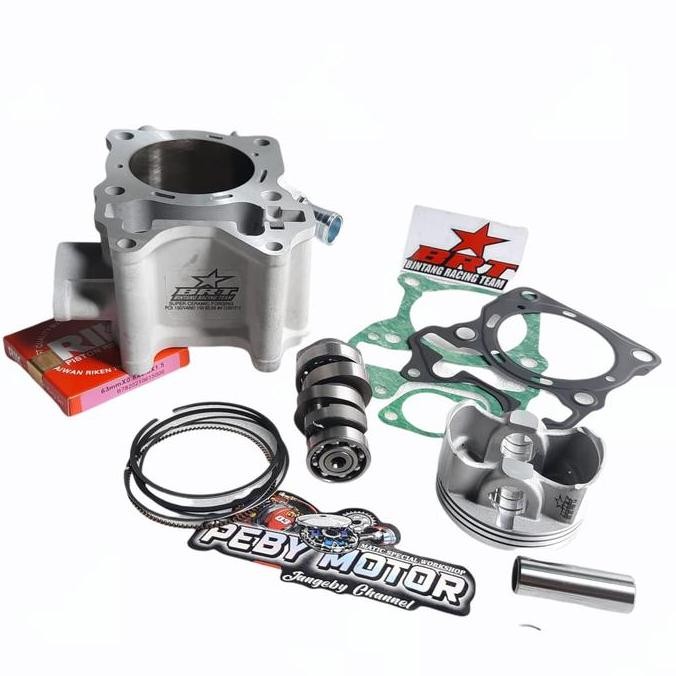 PAKET BORE UP BRT 2 VARIO 125 150 PCX ADV BLOK PISTON BRT JANGEBY