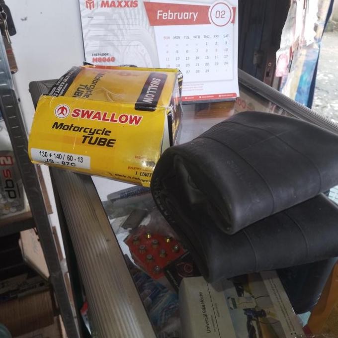 '+'+'+'+] ban dalam motor nmax swallow depan/belakang 130+140/60-13 veleq 13