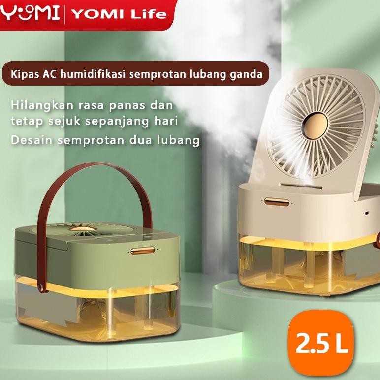 Kipas Pendingin Udara Portabel / Mini Ac Kipas kabut Portable air cooler / Kipas Angin Ac Mini / Kip