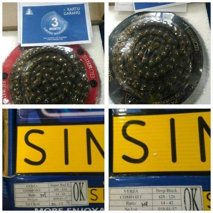 Gear Set Sinnob Verza Comfort