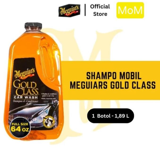 Meguiars Gold Class Car Wash Shampoo & Conditioner Sabun Cuci Mobil