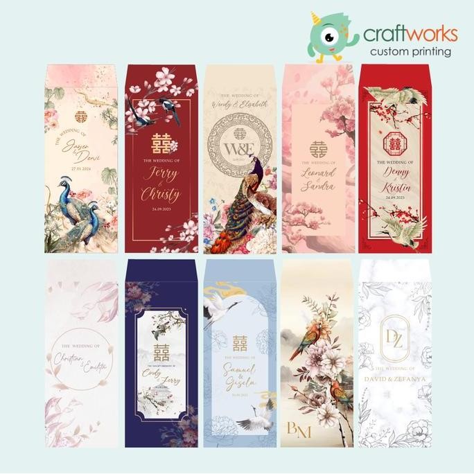 

------] CUSTOM ANGPAO WEDDING / SANGJIT