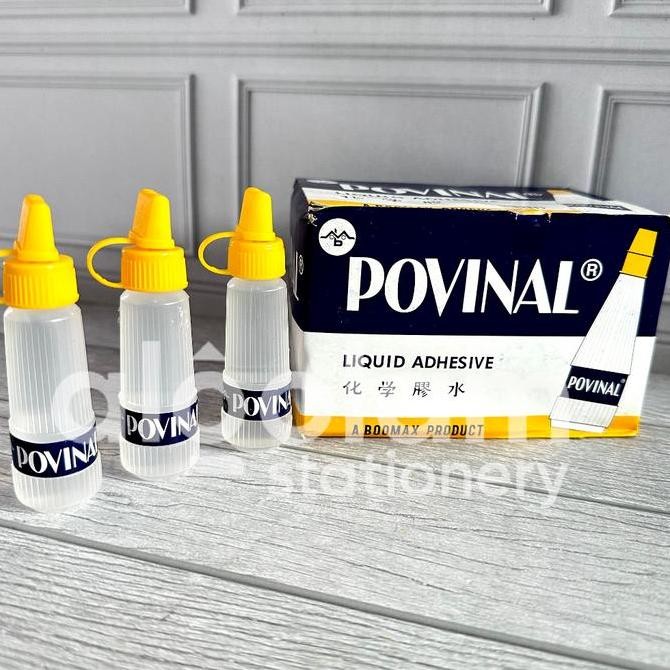 

Lem Povinal Kecil Azka 24 pcs/Pack | Lem Cair Kertas Anak Sekolah
