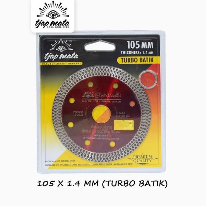 Tjap Mata / Cap Mata Mata Potong Granit / Keramik 105 Mm (Turbo Batik)