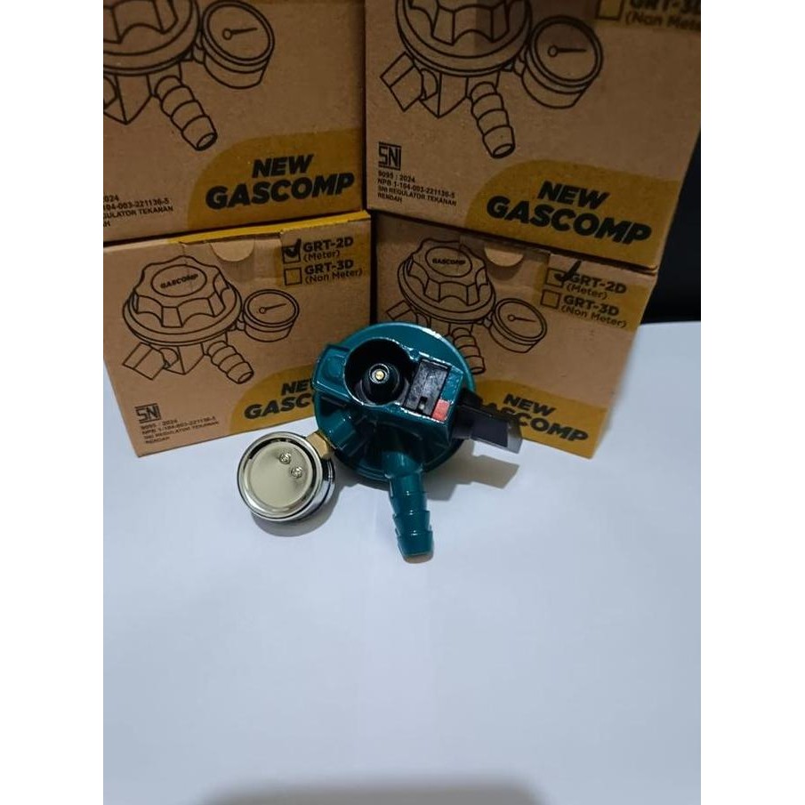 Terlaris Regulator Kompor Gas Gascomp Grt 2D - Regulator Kompor Gascomp Grt 2D - Regulator Mungil Ha