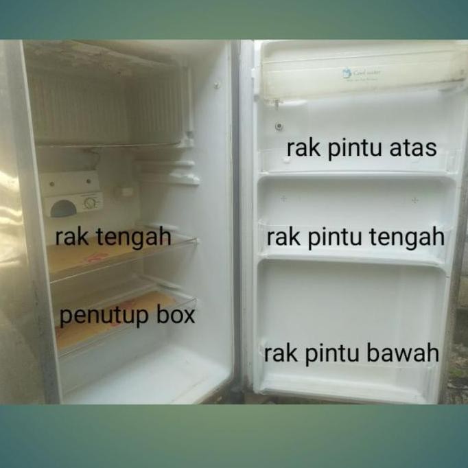 Rak Kulkas Lemari Es Toshiba Glacio 1 Pintu Custom