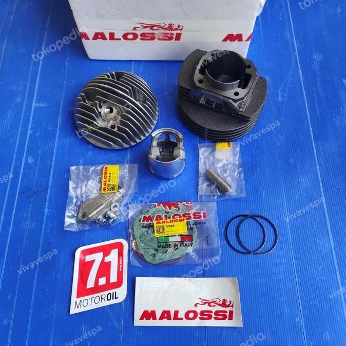 Blok Set 136 CC Malossi MK4 Italy Untuk Smallframe PTS dkk