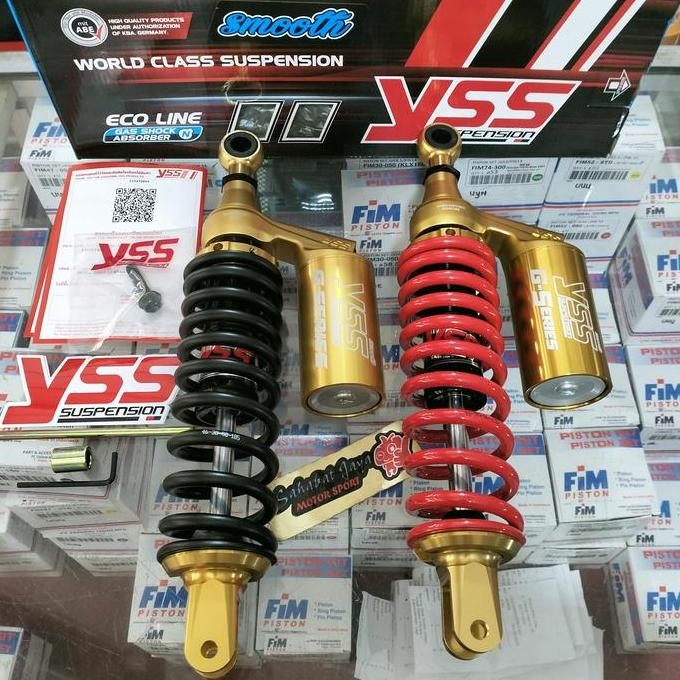 Shock Tabung Yss G-Plus Gold Series 330MM Vario 125 Vario 150 Beat Mio