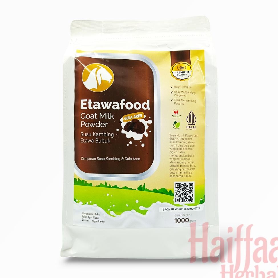 

Susu Kambing Bubuk Etawa Food 1Gr 1Kg Gula Aren Goatmilk Powder Multivitamin