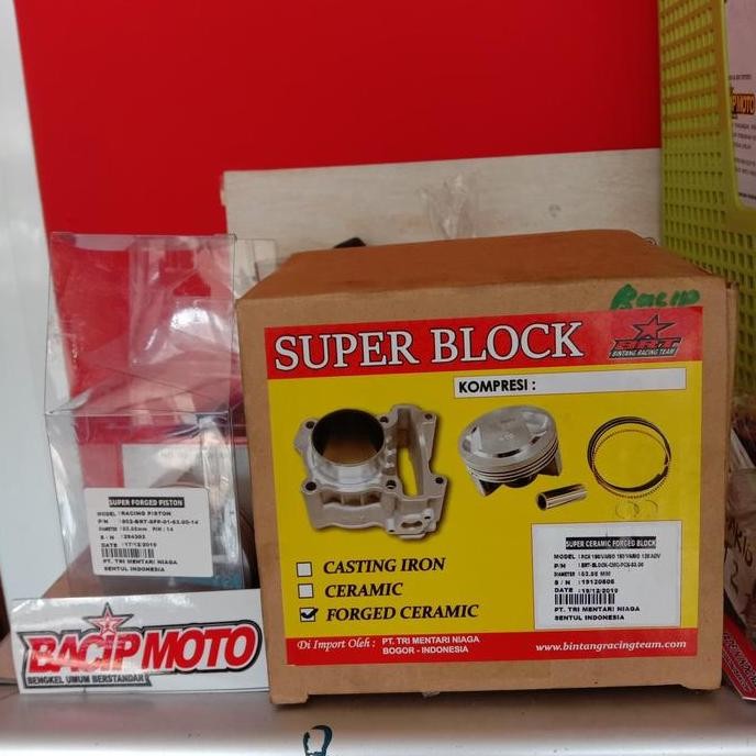 blok piston brt ceramik honda pcx adv vario 150 vario 125