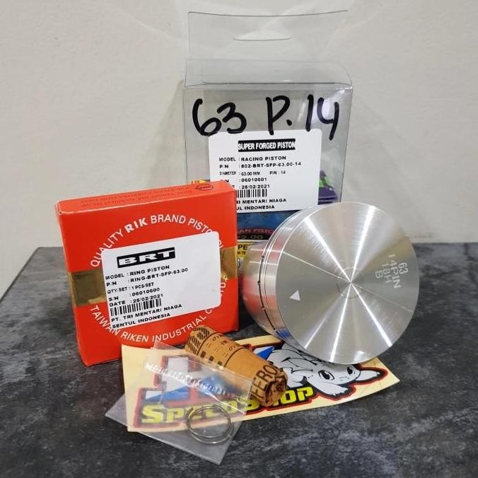 PISTON FORGED BRT 63 14