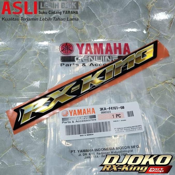 emblem dop aki rx king yamaha peredam original ygp genuine part