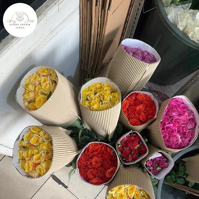 mawar 20 tangkai bunga segar grade A | semi holland | Bandung Rose