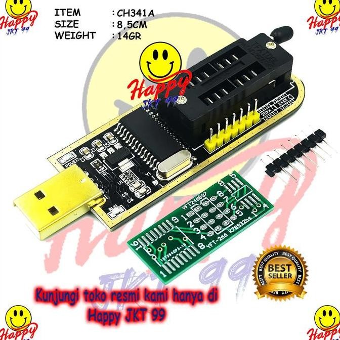 ready !!! HIGH QUALITY CH341A CH341 24 25 Series EEPROM Flash BIOS USB Programer