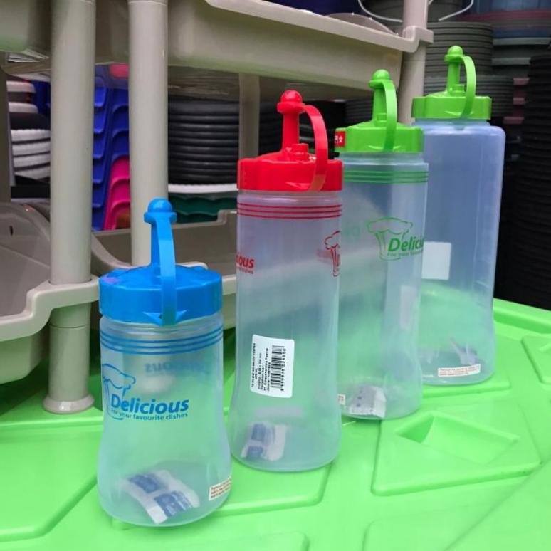 Lion Star - Botol Kecap / Bistro Sauce Keeper / Botol Minyak Plastik Lion Star / Botol Saos Terlaris