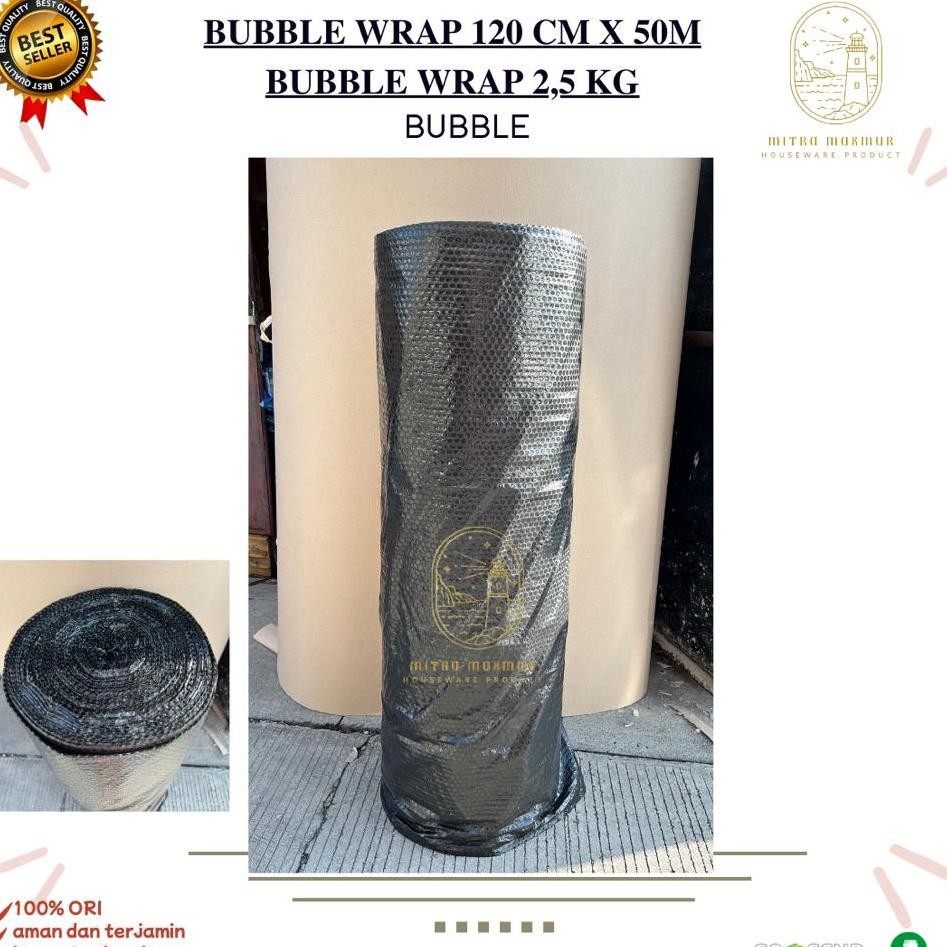 

[Sale] Bubble Wrap Tebal Murah 2,4-2,5 Kg / Bubble Wrap Gullungan 50M X 125Cm Ready Stok