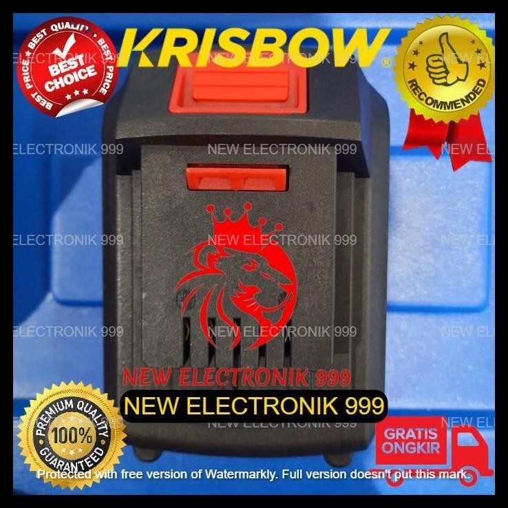 TERMURAH BATERAI BOR KRISBOW 18V UNTUK BOR KRISBOW 18V 4.0AH !!