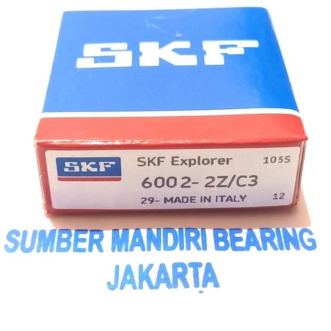 restock Bearing 6002 2Z C3 / ZZ C3 SKF