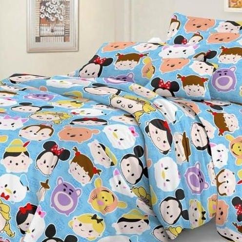 Sprei katun 200x200x40 tsum tsum