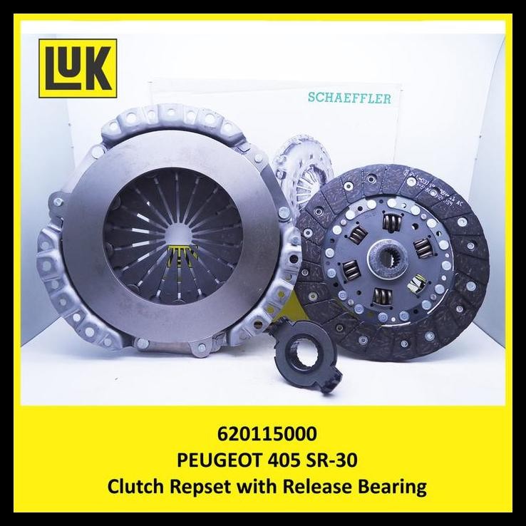 DISKON KOPLING SET PEUGEOT 405 SR 306 MATAHARI PLAT KOPLING DEKLAHER LUK 